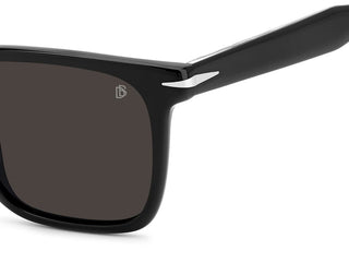 David Beckham Db 1199/g/s Men Black Squared Sunglasses