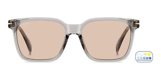 David Beckham Db 1199/g/s Men Grey Squared Sunglasses