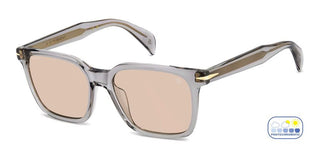 David Beckham Db 1199/g/s Men Grey Squared Sunglasses
