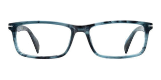 David Beckham DB 1207 men Blue Rectangle Eyeglasses