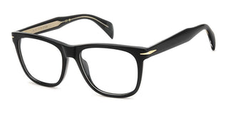 David Beckham DB 1208 men Black Squared Eyeglasses