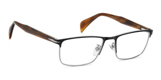 David Beckham DB 1209 men Black Rectangle Eyeglasses