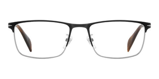 David Beckham DB 1209 men Black Rectangle Eyeglasses