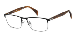 David Beckham DB 1209 men Black Rectangle Eyeglasses