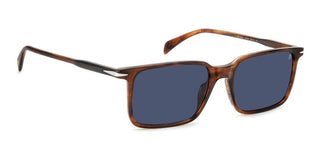 David Beckham Db 1220/s Men Havana Rectangle Sunglasses