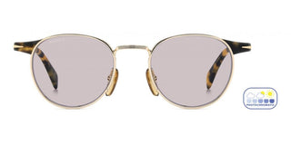 David Beckham DB 1223/S men Gold Sunglasses