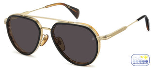 David Beckham Db 1226/g/s Men Black Pilot Sunglasses