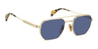 David Beckham Db 1229/s Men Gold Pilot Sunglasses