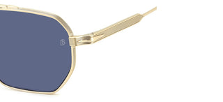 David Beckham Db 1229/s Men Gold Pilot Sunglasses