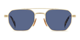 David Beckham Db 1229/s Men Gold Pilot Sunglasses