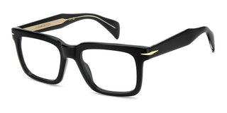 David Beckham DB 1237 men Black Squared Eyeglasses