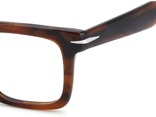 David Beckham DB 1237 men Brown Squared Eyeglasses