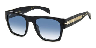David Beckham DB 7000/S BOLD men Black Squared Sunglasses