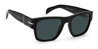David Beckham DB 7000/S BOLD men Black Squared Sunglasses