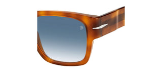 David Beckham DB 7000/S BOLD men Havana Squared Sunglasses