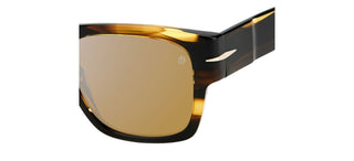 David Beckham DB 7000/S BOLD men Brown Squared Sunglasses