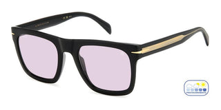 David Beckham Db 7000/s Flat Men Black Geometric Sunglasses