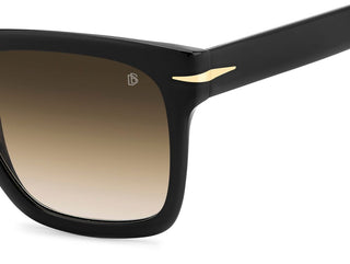 David Beckham Db 7000/s Flat Men Black Geometric Sunglasses
