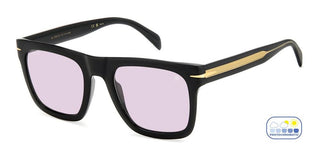 David Beckham Db 7000/s Flat Men Black Geometric Sunglasses