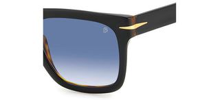 David Beckham DB 7000/S FLAT men Black Geometric Sunglasses