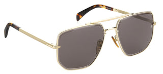 David Beckham DB 7001/S men Gold Geometric Sunglasses