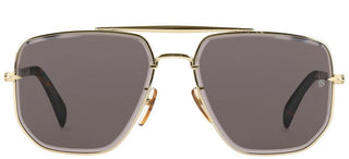 David Beckham DB 7001/S men Gold Geometric Sunglasses