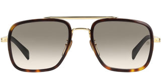 David Beckham DB 7002/S men Havana Geometric Sunglasses
