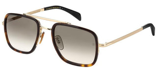 David Beckham DB 7002/S men Havana Geometric Sunglasses