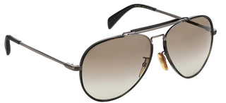 David Beckham DB 7003/S men Ruthenium Pilot Sunglasses