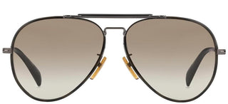 David Beckham DB 7003/S men Ruthenium Pilot Sunglasses