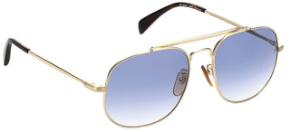 David Beckham DB 7004/S men Gold Pilot Sunglasses