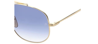 David Beckham DB 7004/S men Gold Pilot Sunglasses