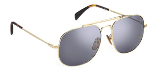 David Beckham Db 7004/s Men Gold Pilot Sunglasses