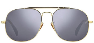 David Beckham Db 7004/s Men Gold Pilot Sunglasses