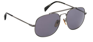 David Beckham DB 7004/S men Ruthenium Pilot Sunglasses