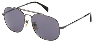 David Beckham DB 7004/S men Ruthenium Pilot Sunglasses