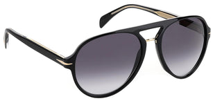 David Beckham DB 7005/S men Black Pilot Sunglasses