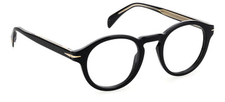 David Beckham DB 7010 men Black Round Eyeglasses