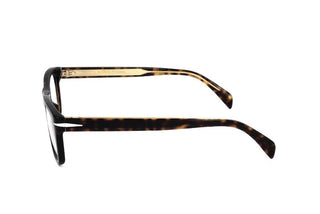 David Beckham DB 7011 men Havana Geometric Eyeglasses