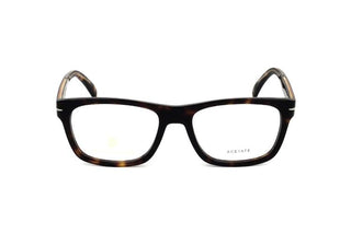 David Beckham DB 7011 men Havana Geometric Eyeglasses