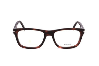 David Beckham DB 7011 men Havana Geometric Eyeglasses