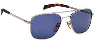 David Beckham DB 7019/S men Silver Geometric Sunglasses