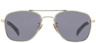 David Beckham DB 7019/S men Gold Geometric Sunglasses