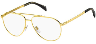 David Beckham DB 7023 men Yellow Pilot Eyeglasses