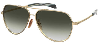 David Beckham DB 7031/S men Gold Pilot Sunglasses