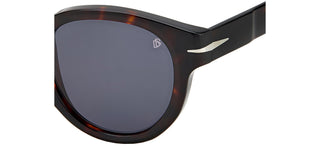 David Beckham DB 7041/S men Havana Round Sunglasses