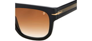 David Beckham DB 7044/S men Black Geometric Sunglasses