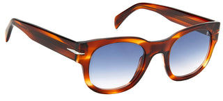 David Beckham DB 7045/S men Brown Squared Sunglasses