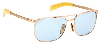 David Beckham DB 7048/S men Gold Pilot Sunglasses