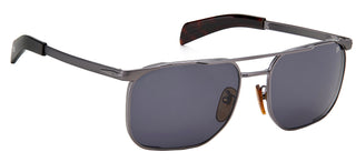 David Beckham DB 7048/S men Ruthenium Pilot Sunglasses